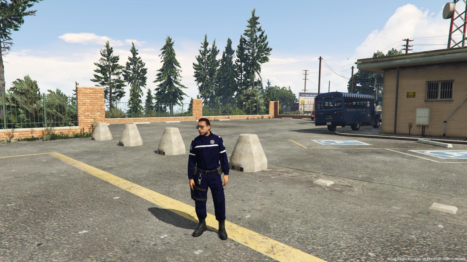  Tenue  Gendarmerie 4K GTA5 Mods  com